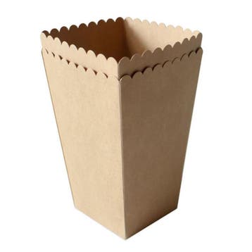 ScrapCooking Papieren Bakjes Popcorn 6st, Verzenden, Nieuw