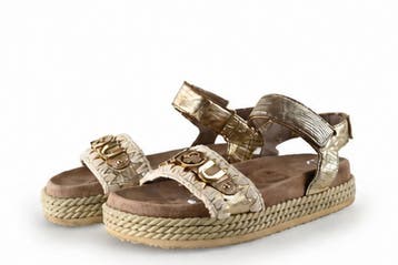Mou Sandalen in maat 37 Goud, Kleding | Dames, Mou, Overige kleuren, Verzenden, Sandalen of Muiltjes