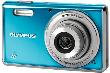 Olympus FE-4000 Digitale Compact Camera - Blauw, Verzenden, Zo goed als nieuw