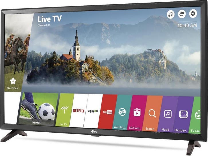 LG 32LJ610V - 32 inch Full HD smart LED TV, Audio, Tv en Foto, Televisies, 80 tot 100 cm, Smart TV, Full HD (1080p), Zo goed als nieuw