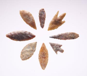 Neolithic tenere flint Pijlpunt (Zonder minimumprijs)