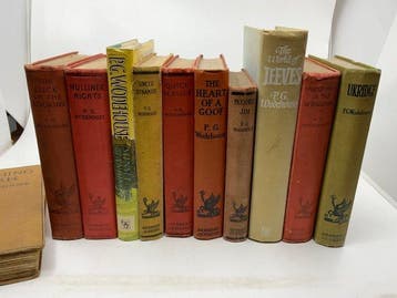 P.G. Wodehouse - Set of 11 P.G. Wodehouse humorous novels -