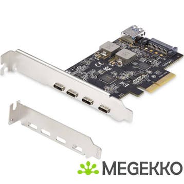 StarTech.com 5-Port USB PCIe Kaart, USB 3.2 10Gbps, PCI, Verzenden, Nieuw, Startech