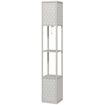 TRUUSK Staande Lamp Modern Design - 2 Planken - Trekkoordsch, Huis en Inrichting, Woonaccessoires | Kussens, Verzenden, Nieuw