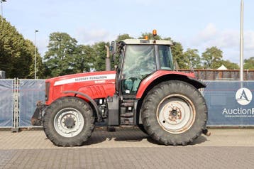 Veiling: Tractor Massey Ferguson 6490 Dyna-6 Diesel 175pk 20, Ophalen, Gebruikt, Meer dan 10000, Meer dan 160 Pk