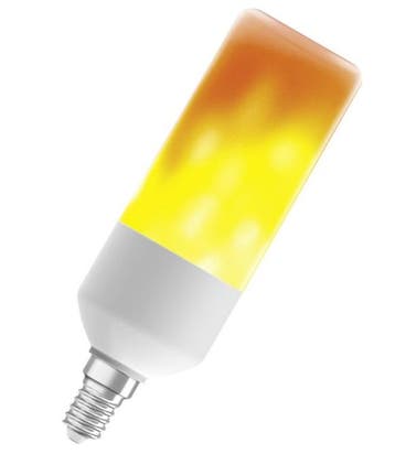 Osram LED vlameffect E14 0.5W 1500K Flicker Flame T45x145mm, Ophalen of Verzenden, Nieuw