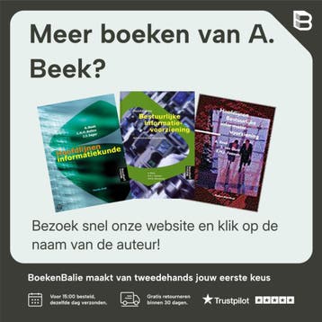 Hoofdlijnen informatiekunde - A. Beek 9789001536718, Boeken, Verzenden, Zo goed als nieuw, A. Beek