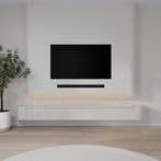 Dulce Japandi Tv-meubel 280 x 32 x 28 cm - Wit, Ophalen of Verzenden, Nieuw