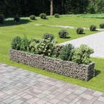 vidaXL Gabion plantenbak verhoogd 360x50x50 cm, Tuin en Terras, Bloembakken en Plantenbakken, 100 cm of meer, Verzenden, Nieuw