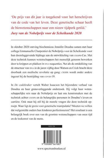 De codekraker 9789000367085 Walter Isaacson, Verzenden, Zo goed als nieuw, Walter Isaacson