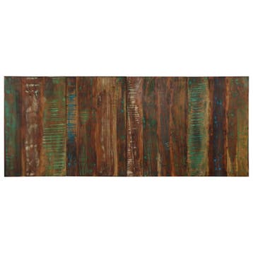 vidaXL Hoofdbord 200 cm massief gerecycled hout meerkleurig, Verzenden, Nieuw, Hout