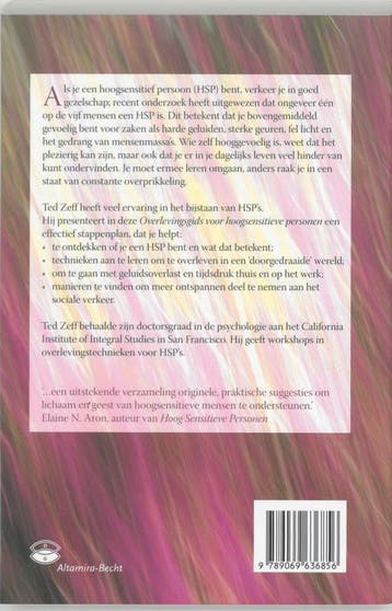 Overlevingsgids voor Hoog sensitieve personen 9789069636856, Verzenden, Zo goed als nieuw, Ted Zeff
