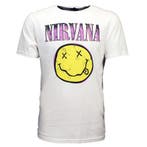 Nirvana Xerox Style Smiley T-Shirt, Verzenden, Nieuw