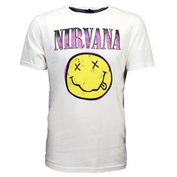 Nirvana Xerox Style Smiley T-Shirt, Verzenden, Nieuw
