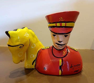 Herman Brood (1946-2001) - Beeld, De huzaar small - 18 cm -