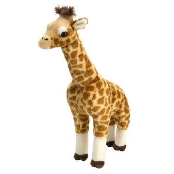 Wild Republic giraffe knuffel - pluche - 43 cm - staand, Verzenden, Nieuw