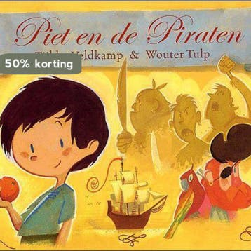 Piet en de Piraten - Tjibbe Veldkamp 9789077065525, Verzenden, Zo goed als nieuw, Tjibbe Veldkamp