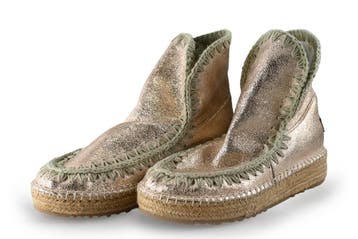 Mou Instappers in maat 38 Goud, Kleding | Dames, Mou, Overige kleuren, Verzenden, Instappers