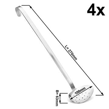 GGM Gastro | (4 stuks) Schuimspaan - Lengte: 270mm - |, Verzenden, Nieuw