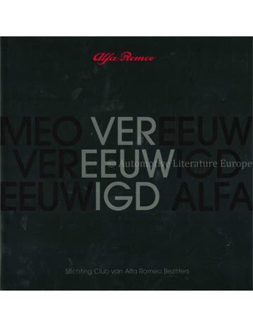 ALFA ROMEO, VEREEUWIGD (STICHTING CLUB VAN ALFA ROMEO, Boeken, Auto's | Boeken, Nieuw, Alfa Romeo, Author