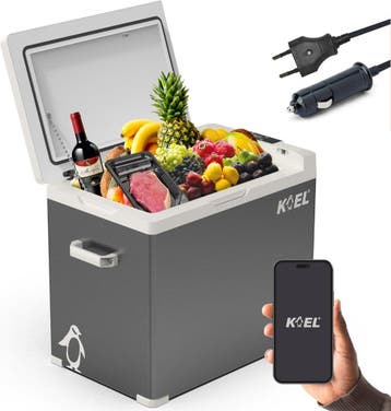 KOEL Crate 50 Compressor Koelbox Elektrisch 12V en 230 Volt, Ophalen of Verzenden, Nieuw