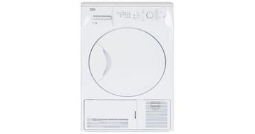 Beko DCU720030 - Condensdroger - 7 kg - Vochtigheidssensor -, Ophalen of Verzenden, Zo goed als nieuw, Voorlader, 85 tot 90 cm