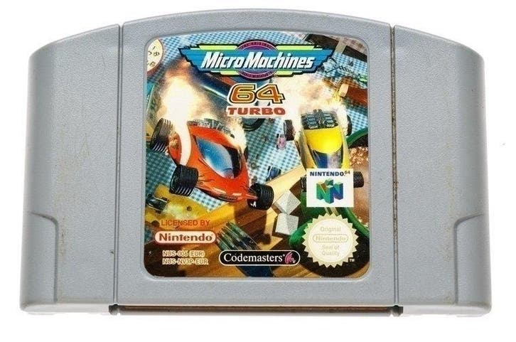Micro Machines 64 Turbo [Nintendo 64], Spelcomputers en Games, Games | Nintendo 64, Zo goed als nieuw, Ophalen of Verzenden
