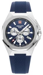 Swiss Alpine Military 7005.9835 Typhoon horloge 42 mm, Overige merken, Staal, Verzenden, Polshorloge