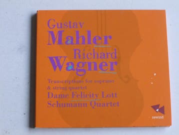 Gustav Mahler / Richrd Wagner - Dame Felicity Lott Schumann, Ophalen of Verzenden, Zo goed als nieuw