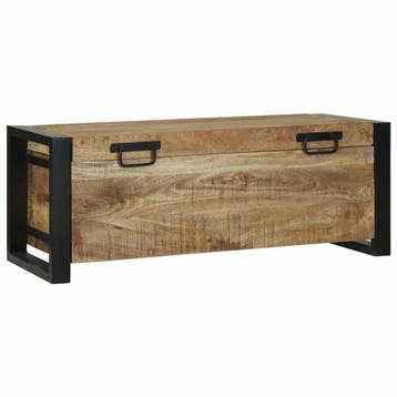 Mangohouten Opbergkast - 80x30x30cm | Laatste Stuk!, Huis en Inrichting, Minder dan 50 cm, Gebruikt, 50 tot 100 cm, Ophalen of Verzenden