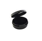 Plastic bakjes met deksel 5ml  Zwart     100 stuks, Ophalen of Verzenden, Nieuw