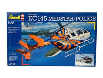 Eurocopter EC145 MedStar/Police, Hobby en Vrije tijd, Modelbouw | Vliegtuigen en Helikopters, Verzenden, Nieuw