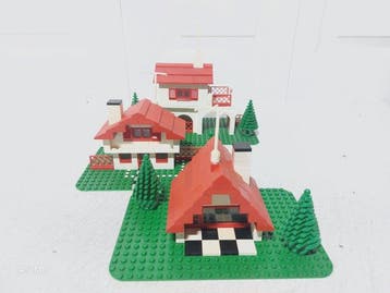 Lego Set - Legoland, Classic Town - 344 Bungalow, 349 Swiss, Nieuw