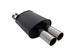 Novus sportuitlaat Bmw 5-Serie E39 Sedan 2x76mm RL-Design, Auto-onderdelen, Uitlaatsystemen, Verzenden, Nieuw