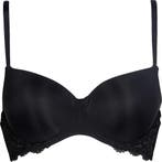 After Eden - Maat 85C - Recycle Dames T-Shirt BH - Zwart, Verzenden