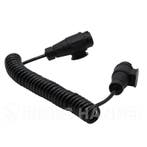 Spiraalkabel 8 polige kabel -  stekker/stekker 8 pins -, Ophalen of Verzenden, Nieuw