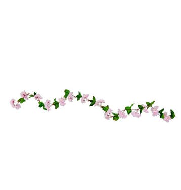 Bloemen Guirlande Wit / Roze (220cm), Ophalen of Verzenden, Nieuw