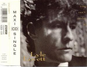 cd single - Lyle Lovett - You Cant Resist It, Cd's en Dvd's, Verzenden, Zo goed als nieuw, Pop