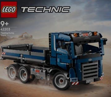 Lego Set - 42203 - Technic - Tipping Dump Truck, Kinderen en Baby's, Nieuw
