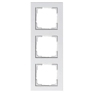 Gira E2 Afdekraam 3 voudig zuiver wit (hagelwit) 021329, Doe-het-zelf en Verbouw, Elektra en Kabels, Nieuw