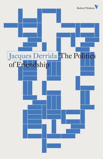 9781788738590 The Politics of Friendship, Verzenden, Nieuw, Jacques Derrida