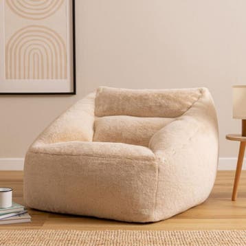 Icon Natalia Zitzak Stoel Faux Fur - Natural, Verzenden, Nieuw