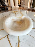 Antiek Wijwatervat - Marmo di Carrara - Palazzo Mazzarosa -