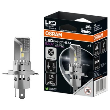 Osram H4/H19 HLM EASY Gen2 LED-motorlamp – 1 stuk, Motoren, Verzenden