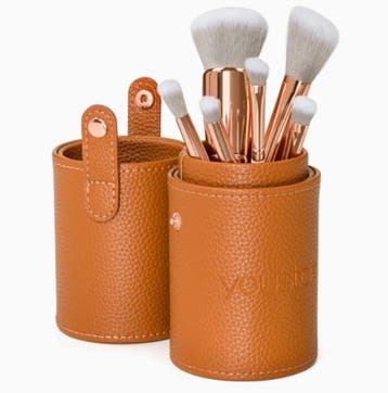 Make-upborstel set voor op reis of thuis gebruik - poeder, Nieuw