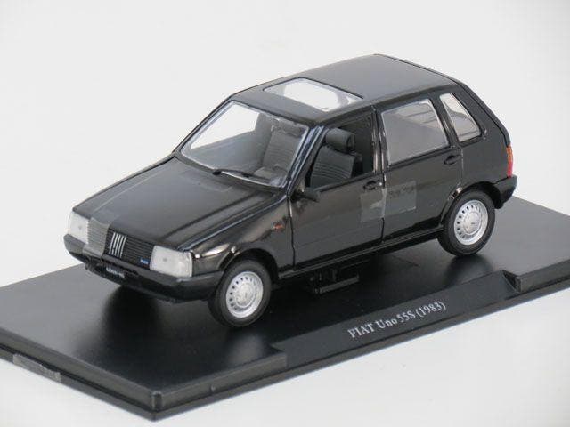 GSBROatl 00024 Fiat Uno 55S 1983 (GSdcc, Personen), Hobby en Vrije tijd, Modelbouw | Figuren en Diorama's, Nieuw, Ophalen of Verzenden
