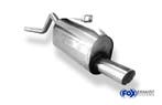 FOX Toyota Starlet P9 einddemper - 1x80 type 25, Auto-onderdelen, Uitlaatsystemen, Verzenden, Nieuw