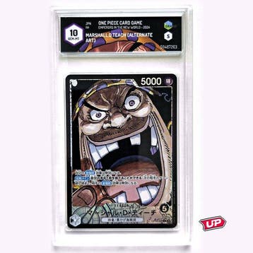 One Piece Graded card - One Piece - Marshall.D.Teach, Nieuw