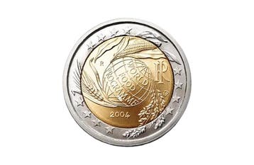 2 euro World Food Organization 2004 - Italië, Verzenden