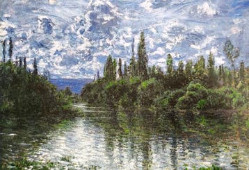Claude Monet (1840–1926) (after) - Bras de la Seine près de